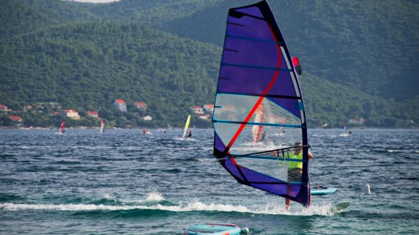 faire du windsurf