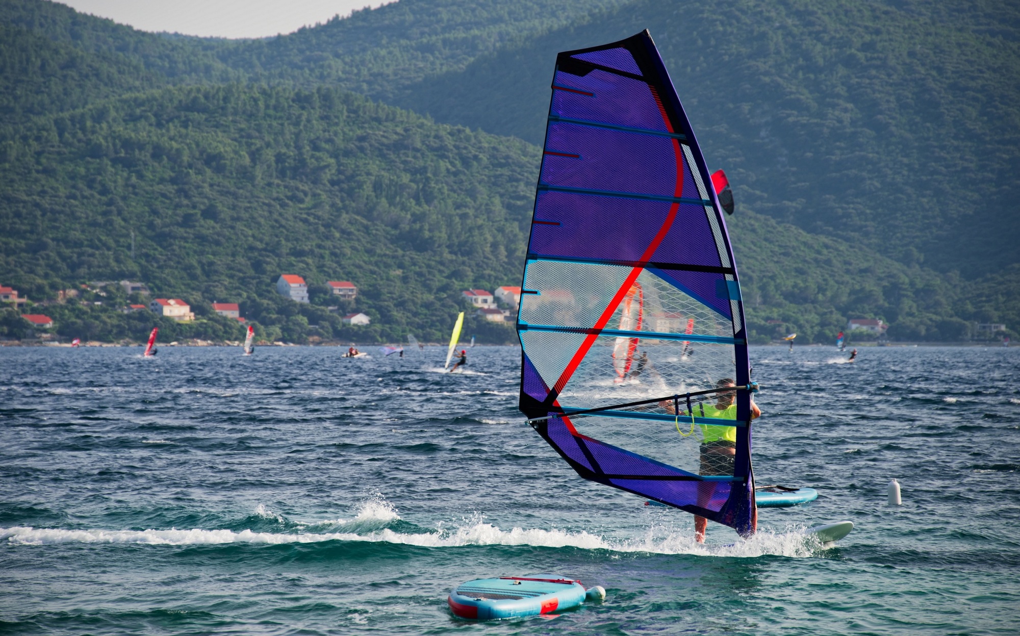 faire du windsurf
